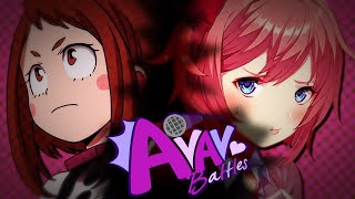 Ochaco Uraraka vs Sayori  Rap Battle [upl. by Nnaeus]