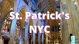 Saint Patricks Cathedral NYC Walking Virtual Tour [upl. by Notyap]