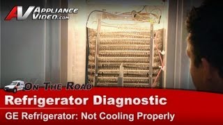 GE Refrigerator Repair  Not Cooling  Main Control Board [upl. by Ripp174]