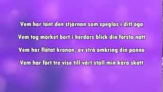 Himlen i min famn karaoke  lyrics [upl. by Suidualc622]