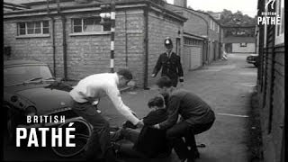 New Police Training Methods  Hendon 1965 [upl. by Eicyaj]