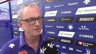 Movistar Yamahas Ramon Forcada discusses the Jerez circuit [upl. by Washko]