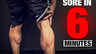 Calf Workout SORE IN 6 MINUTES [upl. by Tannenwald379]