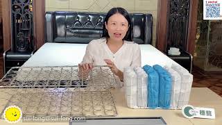 8 Difference of bonnel spring and pocket spring in mattress products [upl. by Coleen]