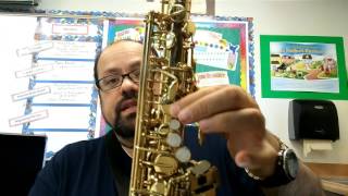 Beginning Alto Saxophone Lesson 1 [upl. by Sidwell]