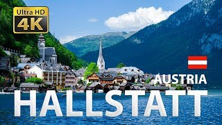 Hallstatt Austria  Drone 4K [upl. by Aneerahs263]