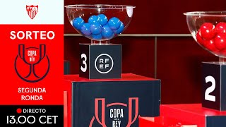 Sorteo Copa del Rey  EN DIRECTO 📡 [upl. by Einotna908]