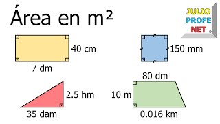 Áreas de figuras planas [upl. by Bertrando]