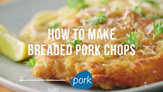 How to Make Breaded Pork Chops [upl. by Nanci]