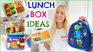 NEW LUNCHBOX IDEAS FOR BACK TO SCHOOL Easy Sandwich Alternatives  Emily Norris [upl. by Gabrielle]