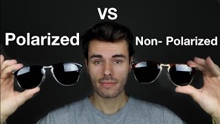 Polarized vs Non Polarized Sunglasses [upl. by Ecinereb]