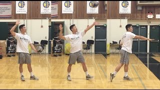 FLOAT Serve  How to SERVE a Volleyball Tutorial part 13 [upl. by Hendrik]