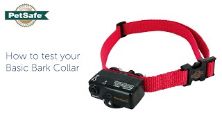 How To Test the Basic Bark Dog Collar [upl. by Linzer114]