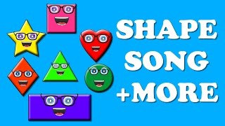 Shapes Song  ABC Song  Five Little Ducks Plus More Nursery Rhymes kids tv [upl. by Meldoh972]