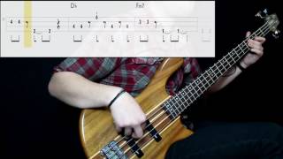 David Bowie  Ashes To Ashes Bass Cover Play Along Tabs In Video [upl. by Clarkin68]