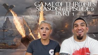 Game of Thrones Season 6 Episode 9 Battle of the Bastards Part 1 REACTION [upl. by Emilio]