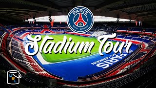 ⚽ Paris St Germain Stadium Tour  Le Parc des Princes  France Travel Guide [upl. by Einnok]