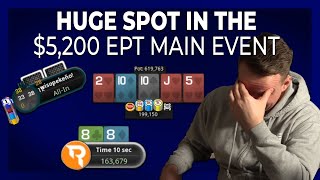 SHOULD I REALLY CALL THIS  Bencb Twitch Highlights EPT Online Main Event [upl. by Htederem452]