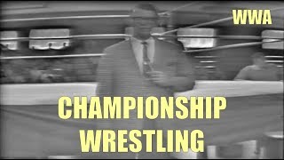 WWA Championship Wrestling May 17 1969 [upl. by Coffin]