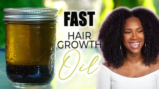 Fast Hair Growth Oil  Fenugreek Rosemary Amla Oil Blend [upl. by Adeehsar]