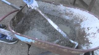 How to Mix Concrete by Hand [upl. by Fennell]