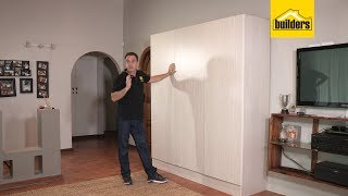 How to assemble Wardrobe Flatpack 3 Door [upl. by Hooge745]