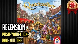 Die Quacksalber von Quedlinburg  Wolfgang Warsch 2018  Brettspiel Rezension [upl. by Ainej812]