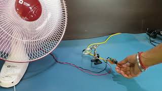 AC Fan Regulator using TRIAC and DIAC to control the Fan Speed [upl. by Danzig]