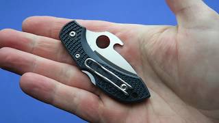 Spyderco 2019 Production Sample – Dragonfly 2 Emerson Opener [upl. by Berkeley138]