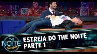 Estreia do The Noite Com Danilo Gentili HD  Parte 1 [upl. by Anyrtak]