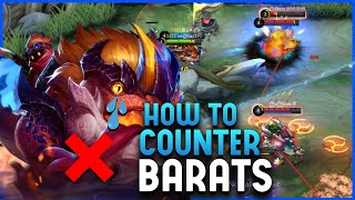 How To Counter Barats Easily   Mobile Legends Bang Bang [upl. by Pattani582]