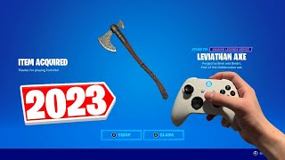 Leviathan Axe Pickaxe Return Release Date in Fortnite 2023 [upl. by Ruggiero205]