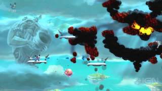 Rayman Legends Walkthrough Olympus Maximus  A Cloud of Darkness [upl. by Eded]