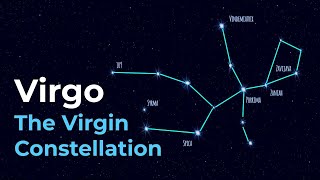 How to Find Virgo the Virgin Constellation of the Zodiac [upl. by Akiemaj]