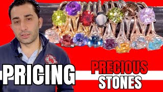 PRICING PRECIOUS GEM STONES [upl. by Ecreip]