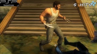 XMen Origins Wolverine  PSP Gameplay 1080p PPSSPP [upl. by Damalas]