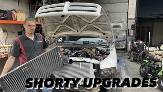 2ND GEN CUMMINS INTERCOOLER UPGRADE ALL THE COLD AIR [upl. by Mcgruter]