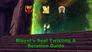 Classic TBC Retribution Paladin Seal Twisting amp Rotation Guide [upl. by Rombert143]