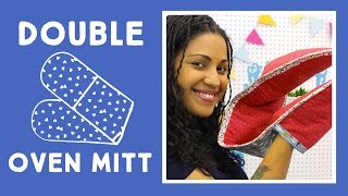 Easy DIY Double Oven Mitt [upl. by Annaear]