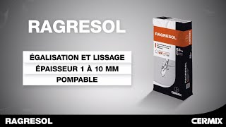 Ragresol  Comment réaliser un ragréage   Cermix [upl. by Aveneg]