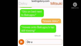 Bakudeku texting story 😳 [upl. by Gurevich279]