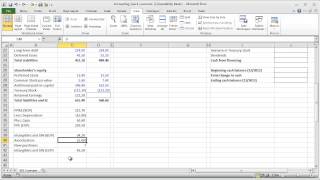 Financial Modeling Quick Lesson Cash Flow Statement Part 2 [upl. by Anavlys]