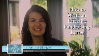 How to Write an Effective Fundraising Letter [upl. by Marnia180]