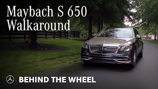 MercedesBenz Maybach S 650 Walkaround [upl. by Ciri802]