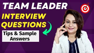 Team Leader Interview Questions  IT BPO HR Finance Logistics Sales [upl. by Terb]