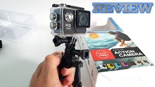 A9 1080P Action Camera REVIEW  A 30 Action Camera [upl. by Kcirdorb]