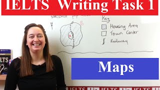 IELTS Writing Task 1 Map Vocabulary [upl. by Eduam430]