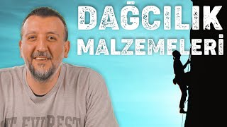 DAĞCI TIRMANIŞ MALZEMELERİNİ ANLATIYOR [upl. by Segroeg]