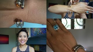 David Yurman Mini Collection Cable Bracelet REVIEW [upl. by Ennaylil586]