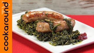 Salsiccia e friarielli  Ricette secondi sfiziosi [upl. by Melli540]